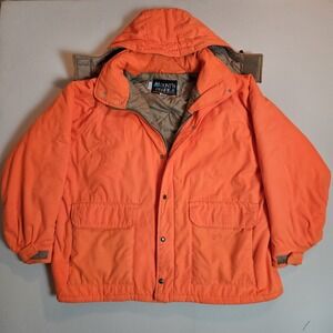 Mount'n Prairie XL Blaze Orange Hunting Jacket Removable Hood Insulated USA‎